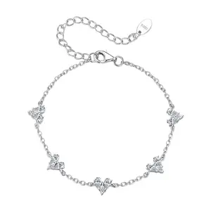 Simple Love S925 Sterling Silver Bracelet