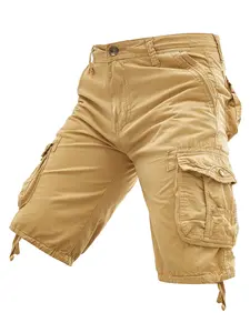 One men's outdoor cargo shorts with multiple pockets