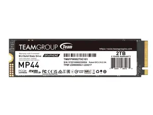Team Group MP44 M.2 2280 2TB PCIe 4.0 x4 with NVMe 3D NAND Internal Solid State Drive (SSD) TM8FPW002T0C101