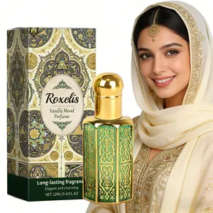 Arabian Style Perfume Vanilla Scent Fresh Gentle Long Lasting Aromatic Fragrance Portable Atmosphere Spray, Elegant & Alluring Aroma