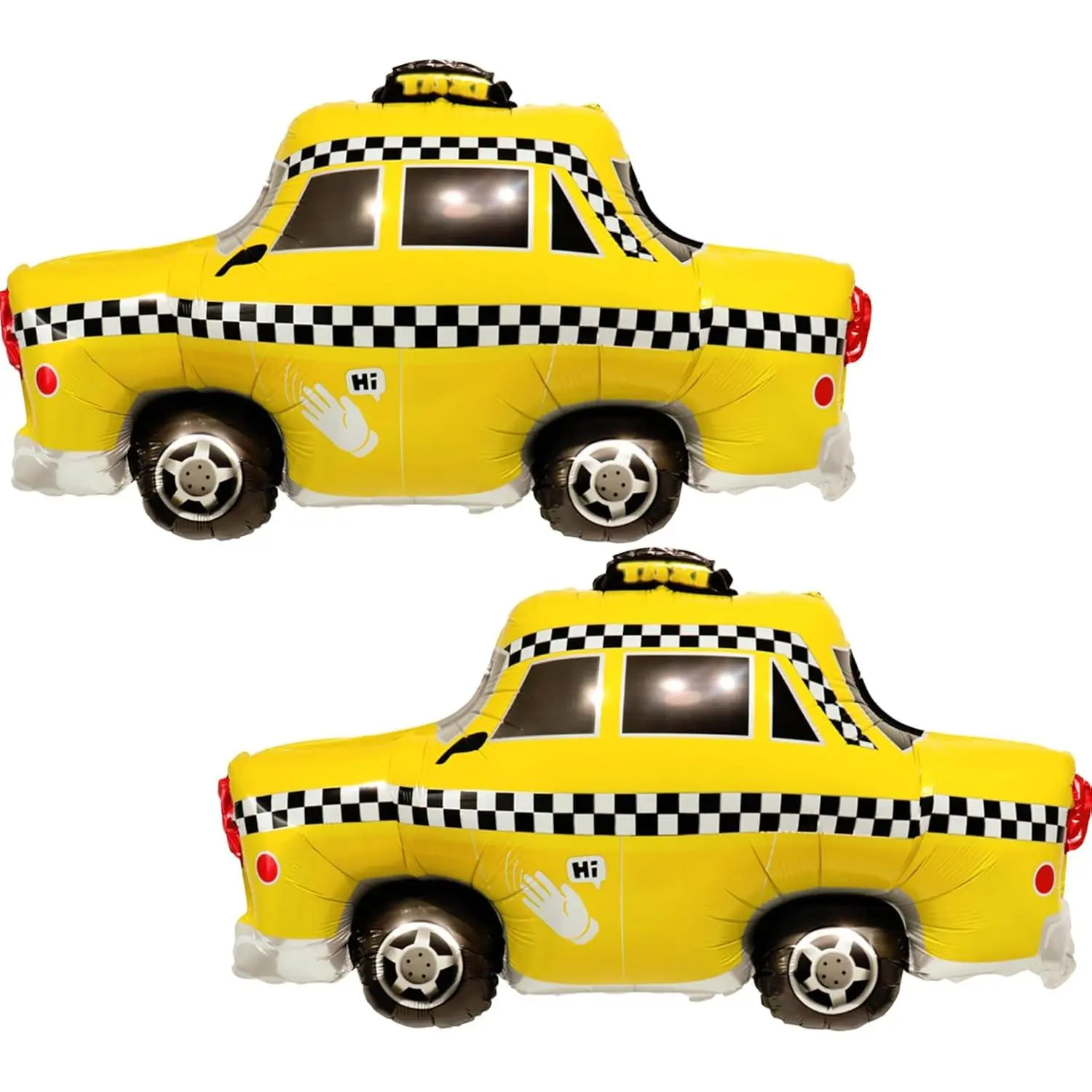 2Pcs Taxi Balloons Nyc Balloons For New York Birthday Party Decorations Sex And City Girls Party Decorations Jerseyee Shorii Party Decorations New York City Theme Party Decoration Driving Supplies