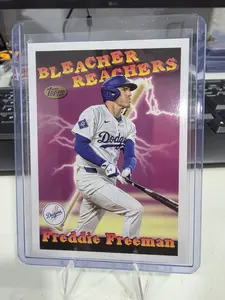 Topps Freddie Freeman #BR-22 2025 Topps Update Bleacher Reachers Baseball Card Collectible for Collectors and Fans