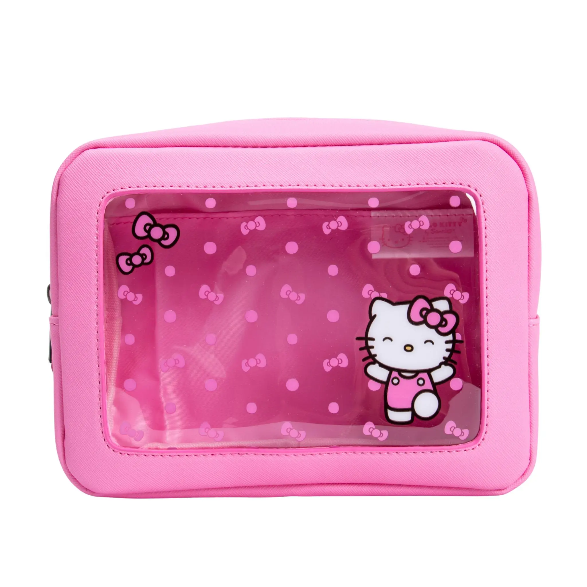 Hello Kitty® "Bows" Window Cosmetic Pouch