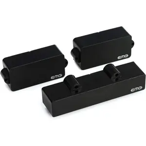 EMG PJ Active Precision/Jazz Bass Pickup Set - BLACK