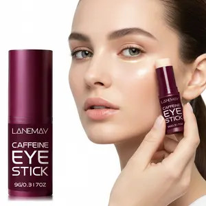 LANEMAY Caffeine Eye Stick - 5 Natural Ingredient Blend - Easy Application Fast Absorption Daily - Anytime Anywhere Eye Area Solution Brightening
