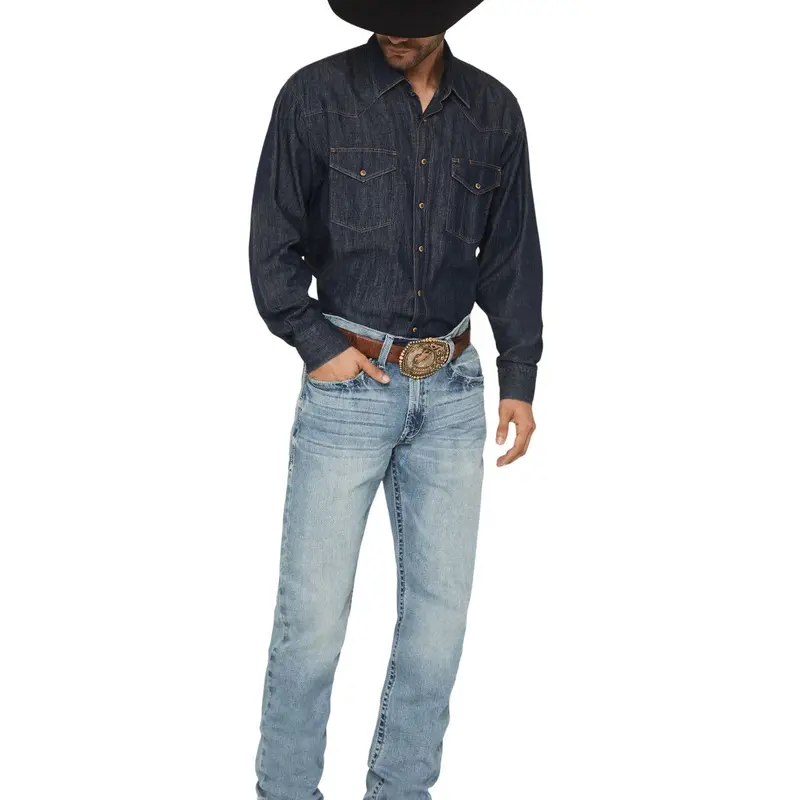 Ariat Men's Men'S M2 Stirling Light Wash Relaxed Fit Stretch Bootcut - 10020942