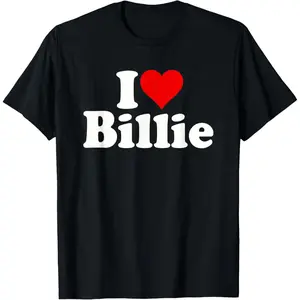 I LOVE HEART BILLIE T-Shirt