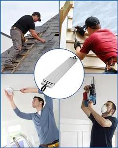 6-9ft Aluminum Work Plank, Telescoping Plank, 440LBS Capacity, Adjustable Aluminum Plank, Equipped with Skid-Proof Platform Scaffold Ladder Accessory