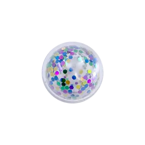 Kong Cat Active Confetti Ball - Colorful Confetti Filled Rolling Rattling Ball for Cats