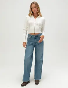 WRANGLER Mid Rise Womens Loose Straight Jeans