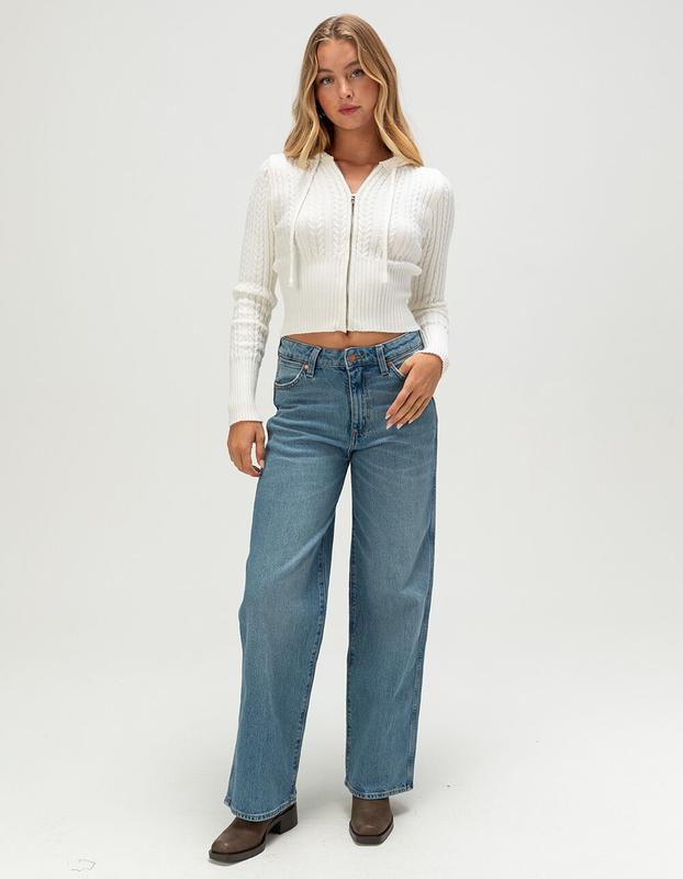 WRANGLER Mid Rise Womens Loose Straight Jeans