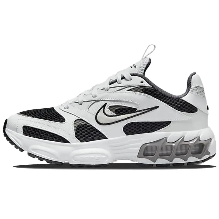 Nike Zoom Air Fire Low Top White Black Retro Running Shoes Women's CW3876-004