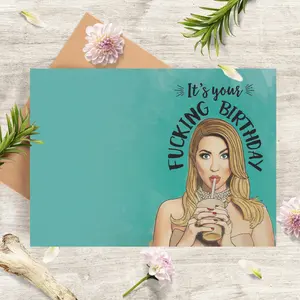 It's Your F*cking Birthday - Stassi Schroeder - Vanderpump Rules Funny Happy Birthday Card