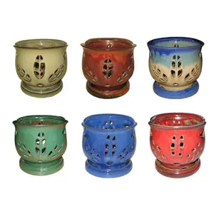 Tulip Orchid Pot-Assorted-6.5 in