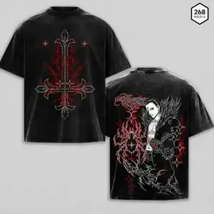 Chrollo Lucilfer Skill Hunter Phantom Troupe Hunter x Hunter Anime Manga, Unisex Heavyweight Cotton Top, Gift for Anime & Manga Fans, perfect for streetwear gift for all,Anime Core Inspired men gifts dailywear Menswear