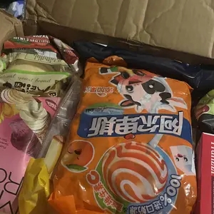 Asian Snack Box 15 Full-Size Japanese Korean Chinese Snacks & Drinks Dessert Candy