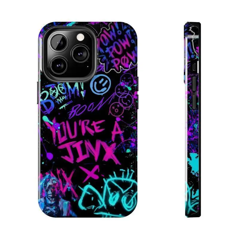 jinx graffiti phone case - TikTok Shop