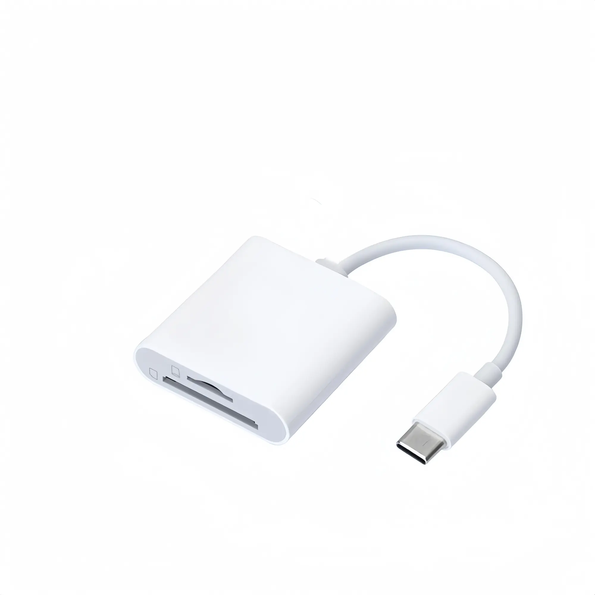 Type-C to SD TF Card Reader, USB C Interface Multifunctional Card Reader, Universal OTG Card Reader for iPhone 15 Pro Max Android Phone, Memory Card Reader