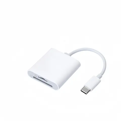 Type-C to SD TF Card Reader, USB C Interface Multifunctional Card Reader, Universal OTG Card Reader for iPhone 15 Pro Max Android Phone, Memory Card Reader
