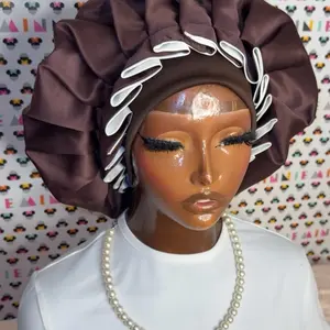 3 in 1 Satin Bonnet for Hair Care - Versatile Satin Material for Frizz Protection & Daily Hair Care - Easy to Use for Overnight or Daily Use