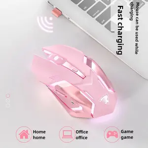 USB Wireless Gaming Mouse RGB Gamer Mouse 6 Buttons Mice Optical Office Computer Mouse For Desktop Laptop Ergonomic Mouse usb-c gaming mouse gamer  gifts