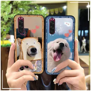 Graffiti Durable Phone Case For Sony Xperia 5/XZ5 Waterproof Mobile Case Anti-dust Phone Pouch Full wrap Cover Phone Protector Dirt-resistant Shockproof Fashion Design Soft case