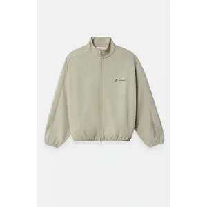 Fear of God ESSENTIALS Men's Abbey Stone Modern Fleece Track Jacket