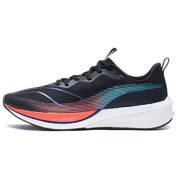 LiNing Chitu 6 Pro Men's Low-Top Breathable Lightweight Running Athletic Shoes, Sports Running Shoes with Stable Support, Energy-Rebound Midsole for Fitness Tests