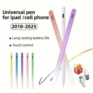 Gradient-Color Universal Stylus | Fast Charging & Palm Rejection | One-Click Power On, Magnetic Attachment, Replaceable Tip, Ultra-Long Standby | Works with iOS/Android Phones/Tablets Capacitive Screens | Capacitive Stylus Pen