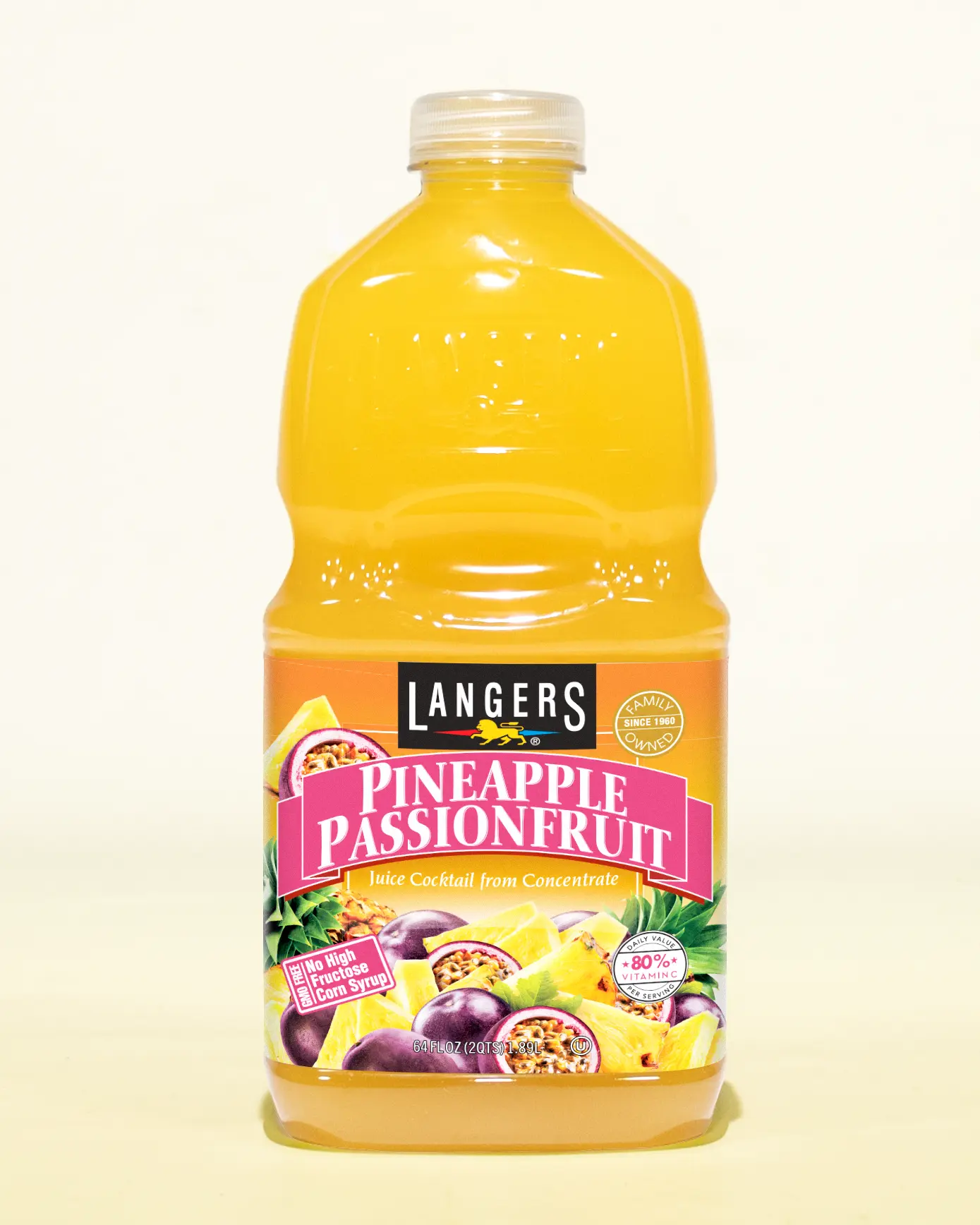 Pineapple Passionfruit Juice Cocktail