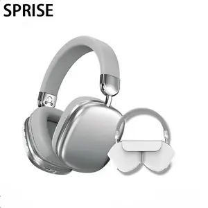 Wireless/wired dual-use over-ear gaming surround sound headphones with a microphone, long battery life, immersive sound, and a foldable design with metal telescopic adjustment, perfect for computers, tablets, phones and Christmas gifts, PC Gaming Headset