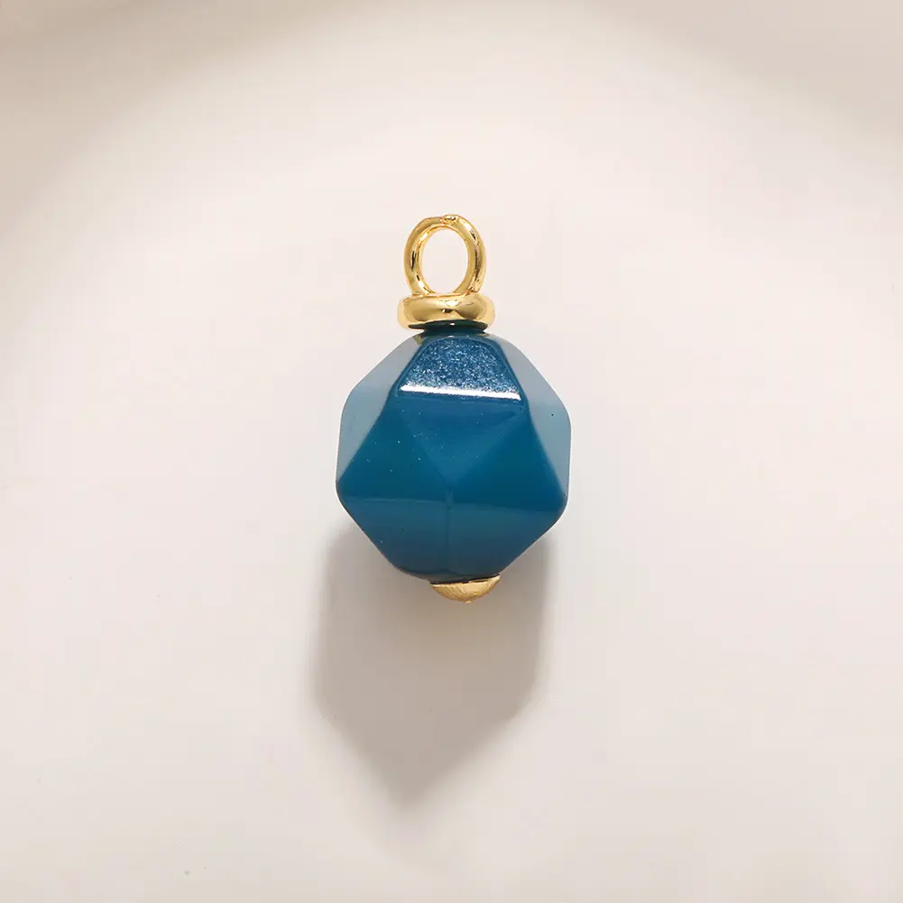 A694 Polygonal Blue Agate