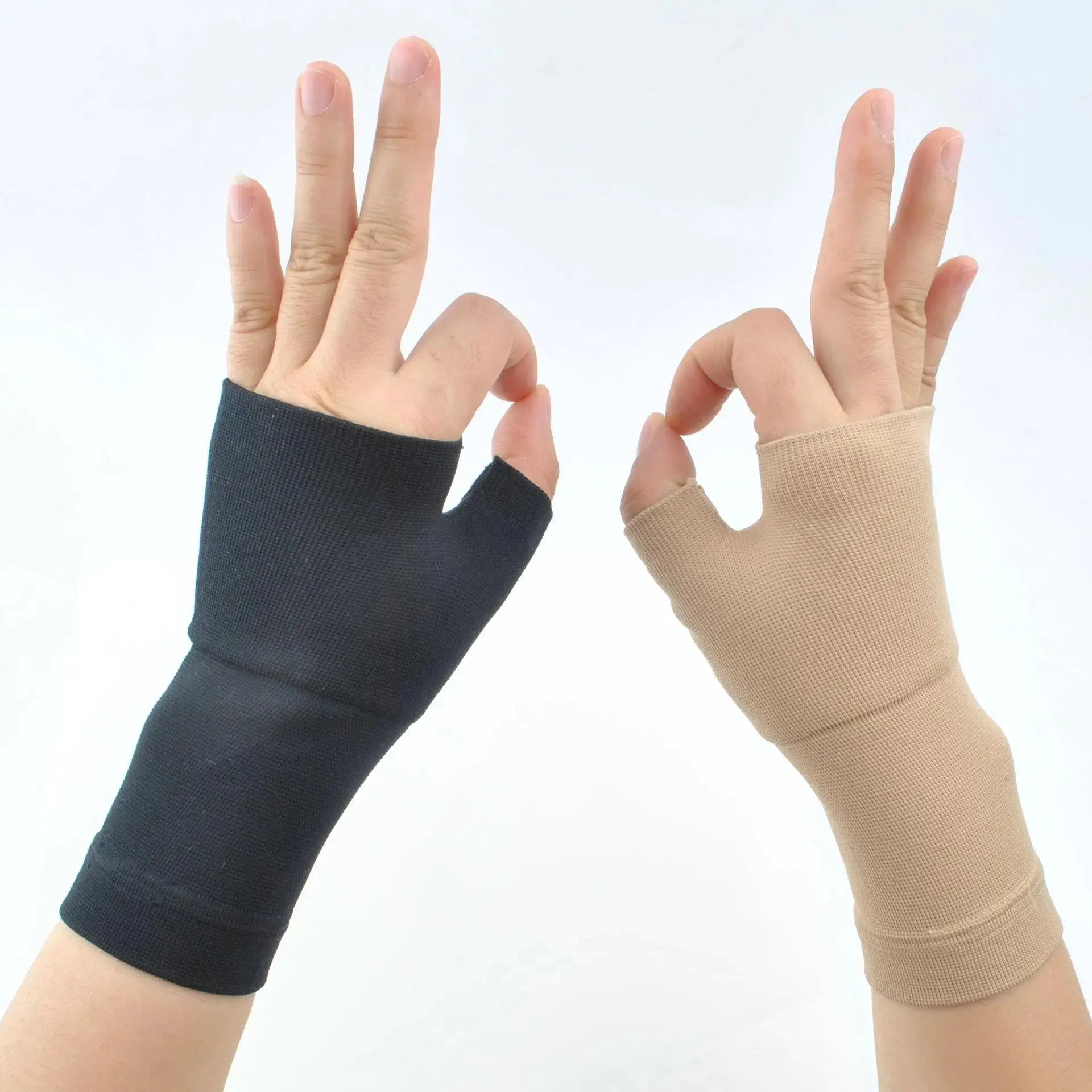 Compression Wrist Support Pair for Men & Women, Thumb & Wrist Support, Wrist And Thumb Brace, Outdoor Cycling Essential, Sports Must-Have Accessory, Wrist Wraps