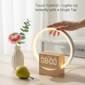 Experience Gentle Mornings with the Smart Sunrise Alarm Clock - Your Ultimate Bluetooth Speaker, White Noise Machine, and LED Night Light