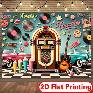 Soft Texture Polyester Backdrop Cloth - Various Dimensions Banners for Room Decoration, Outdoor Events