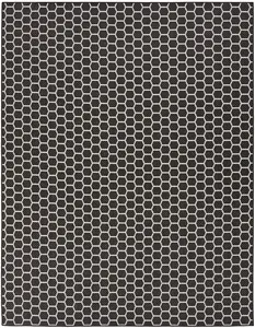 Nourison Home Twist Reversible TWS01 Black Contemporary Loom-woven Rug
