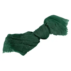 5 Pack Gauze Cheesecloth 24"x19" Napkins Hunter Emerald Green Reusable Dinner Napkins