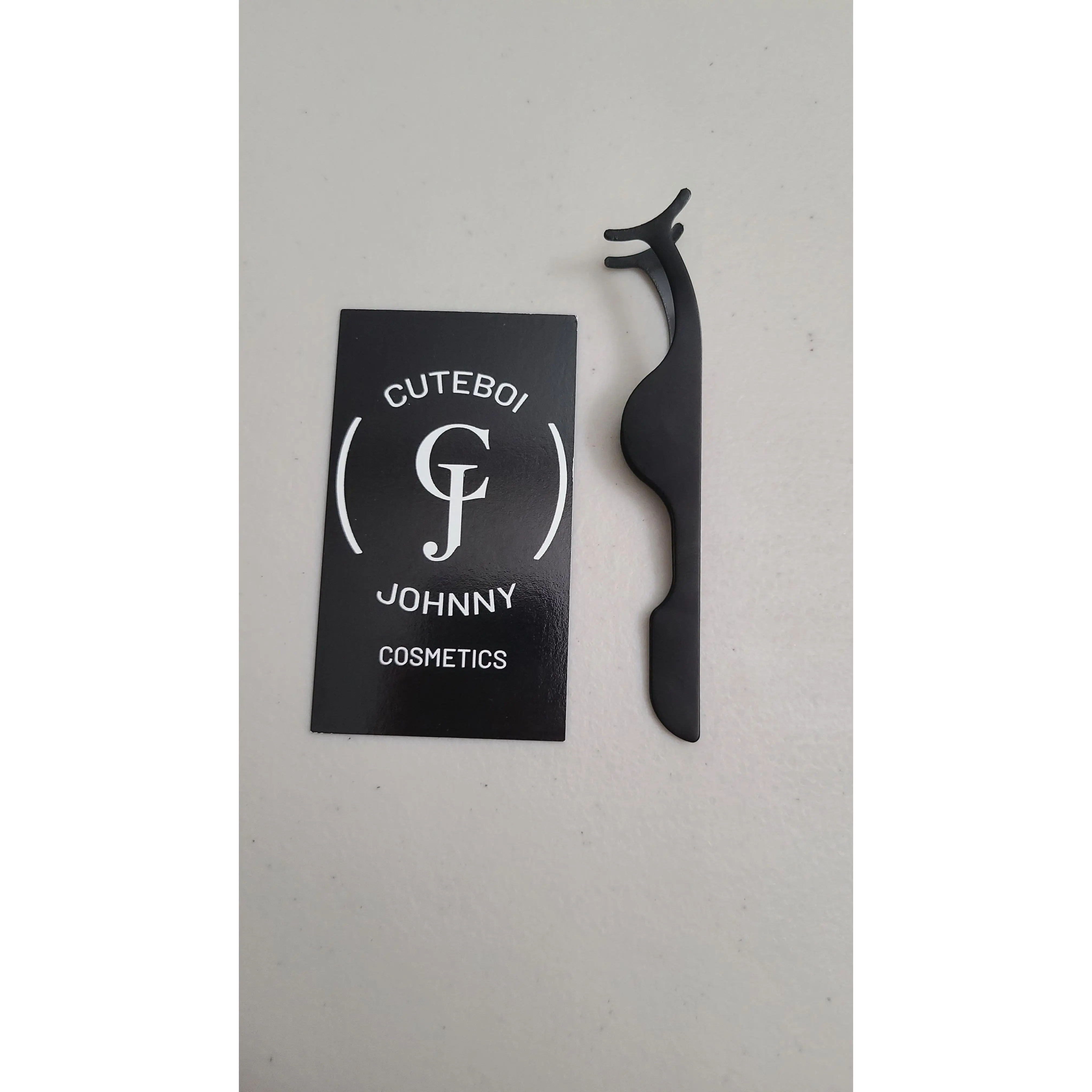 "Black" Stainless steel Eyelash gripper