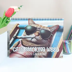 2026 Adorable Kitten Calendar, Featuring a Kitten Theme, Phoenix Design, 12-Month Planner, Sturdy Paper, Office Essentials, Personal Organizer, Desk Calendar