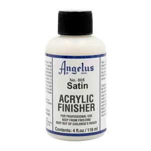 Angelus Satin Acrylic Finisher No. 605 4 oz