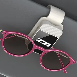 Chevrolet Z71 Accessories, Eyeglass Holder & Sunscreen Case, Mirror-Shaped Design, Durable Storage Solution for Glasses, Glasses Grips, Sunglasses Holder Clip
