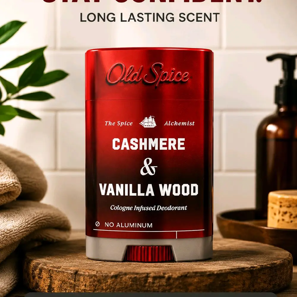 Old Spice Aluminum Free Deodorant for Men, Long-Lasting Odor Protection, Fresh Scent, Daily Body Deodorant