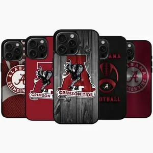 Alabama Football Phone Cases for iPhone 12-17| Roll Tide Student Section Gift with DIXIELAND DELIGHT Song Print for Game Day & Rush Week