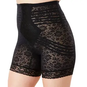 High Waist Lace Thigh Shaper Extra Firm Compression Shaping Shorts