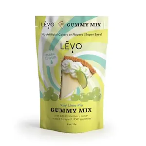 LĒVO Gummy Mix - Key Lime Pie - Make Your Own Infused Gummies - Each Bag Makes 64 Gummies - 1 Pack