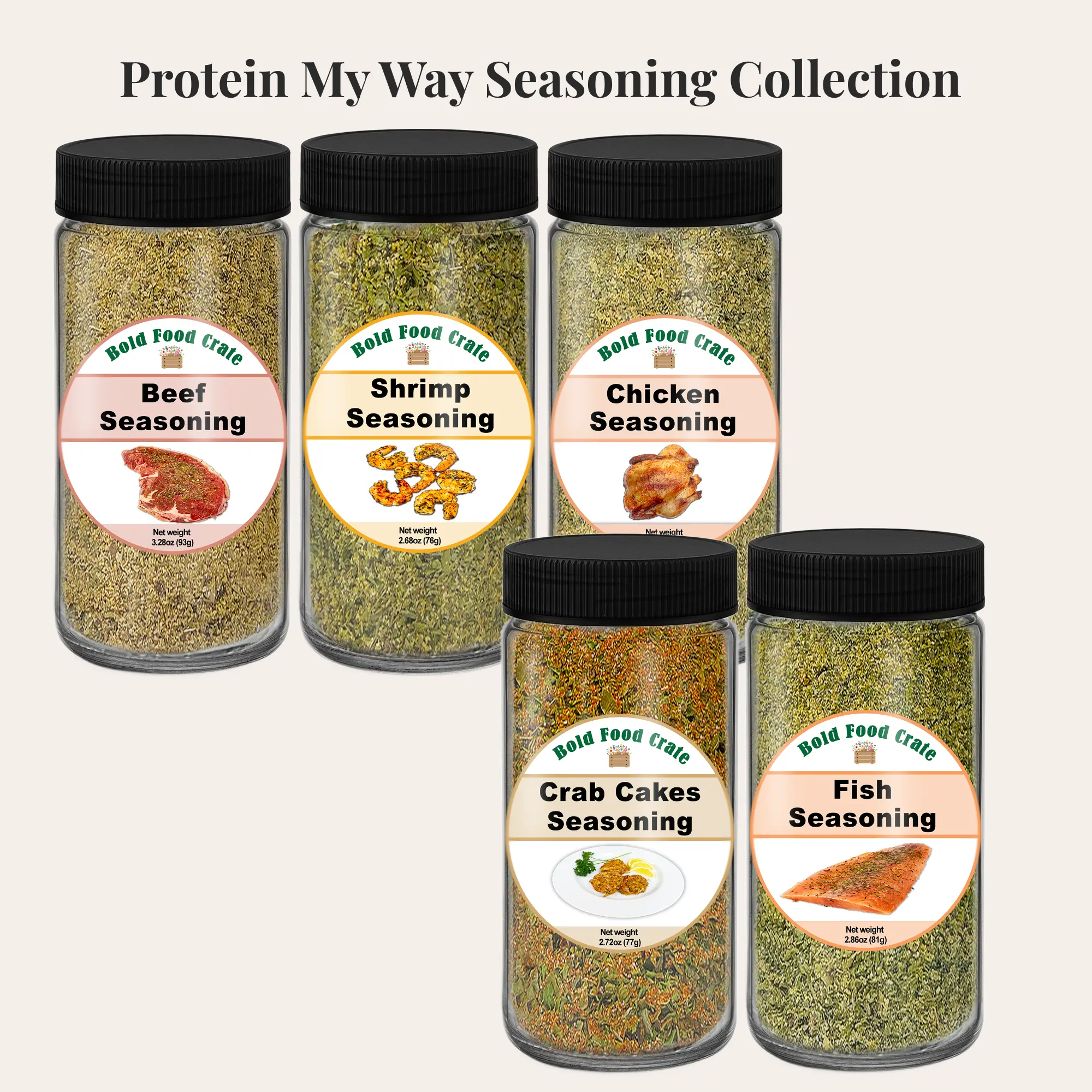 Protein My Way Seasoning Collection