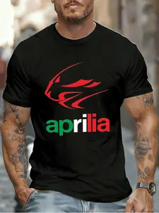 Arai 2026 New Arrival Black/White Tee fashion heavyweight Hot Sale vintage Printed Graphic funny Crewneck Printed T-shirt Casual，Tee for Daily Wear Outings & Leisure