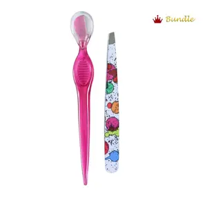 Brow Buddies Pink Bundle - tweezers - eyebrow shaper