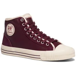 Center low-Top Burgundy/Antique White