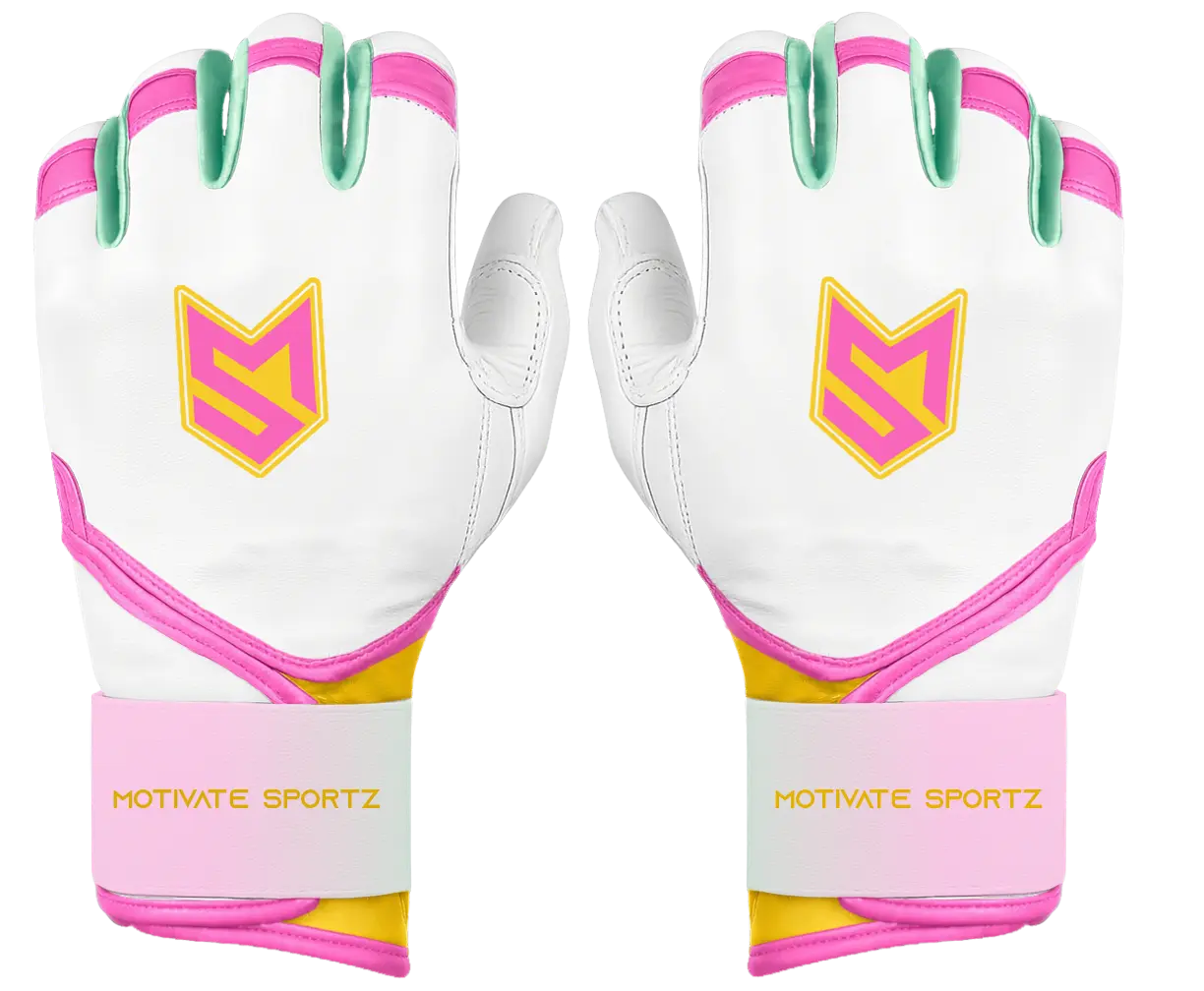 Motivate Sportz City Connect Series Baseball/Softball Batting Gloves - Top-Quality Materials for Grip Comfort & Durability - Custom Fit for Enhanced Performance